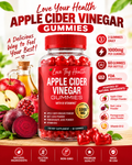 Apple Cider Vinegar Gummies with Vitamin B12 | 1000mg ACV Gummies | 60 Gummies