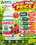 RHYL-C 8-in-1 Vitamin C 500mg | Sodium Ascorbate with Moringa, Camu-Camu, Zinc & Collagen – 100 Capsules